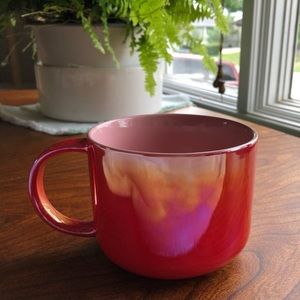 Iridescent Ceramic Woodland Holiday 2022 Starbucks Mug - New